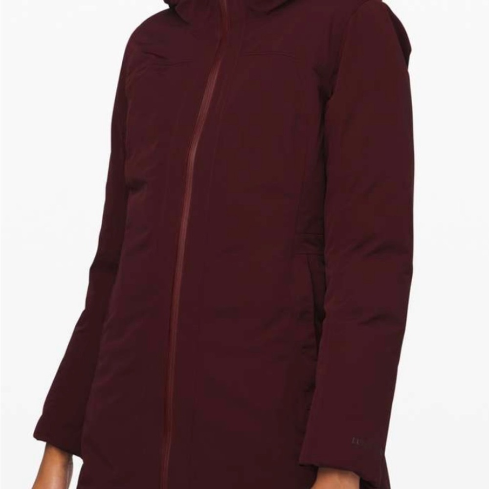 Women's Lululemon Burgundy Parka